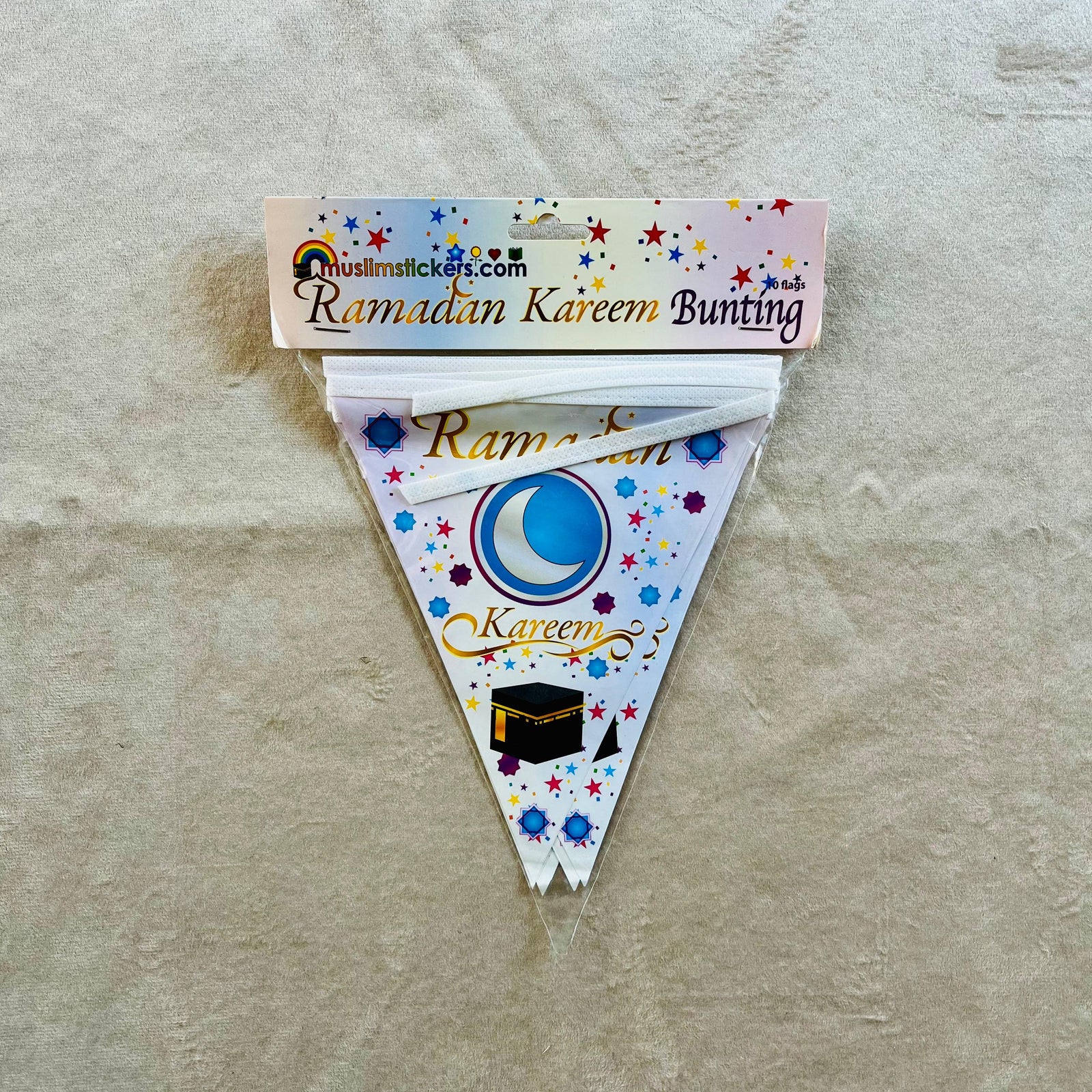 Ramadan Kareem Bunting (10 flags set)