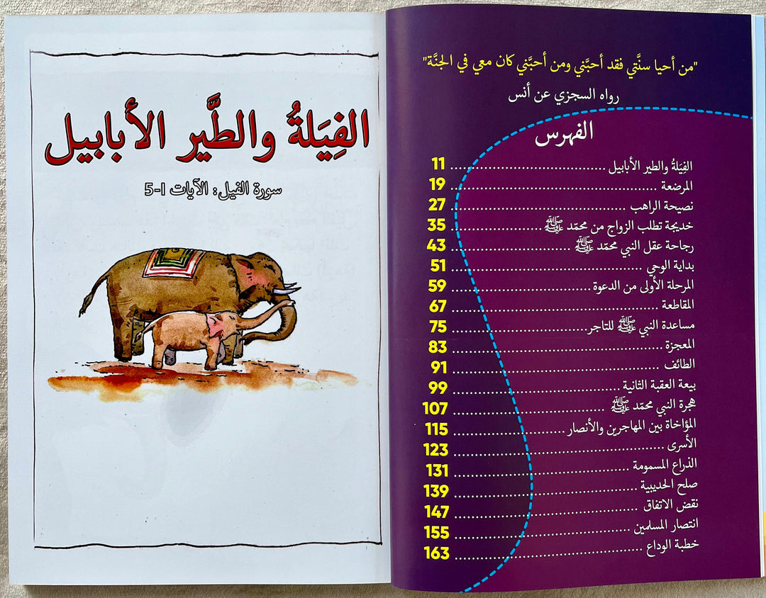 20 Stories From The Life Of Prophet Muhammad (Arabic) -  عشرون قصة من  سيرة النبي محمد