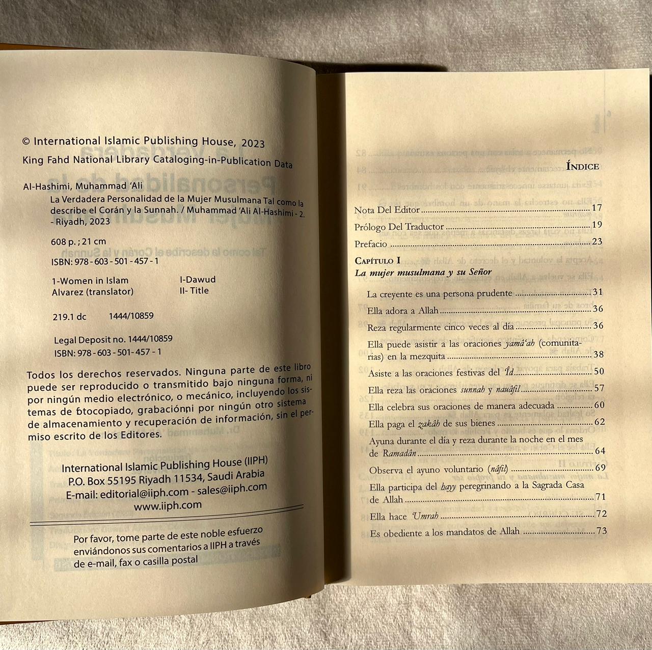 La Verdadera Personalidad de la Mujer Musulmana (Spanish)