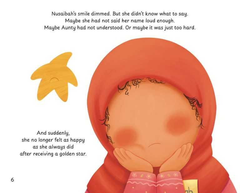 Why Is My Name Nusaibah? — The Story of a Brave Sahabiyah for Kids inside pages 3 