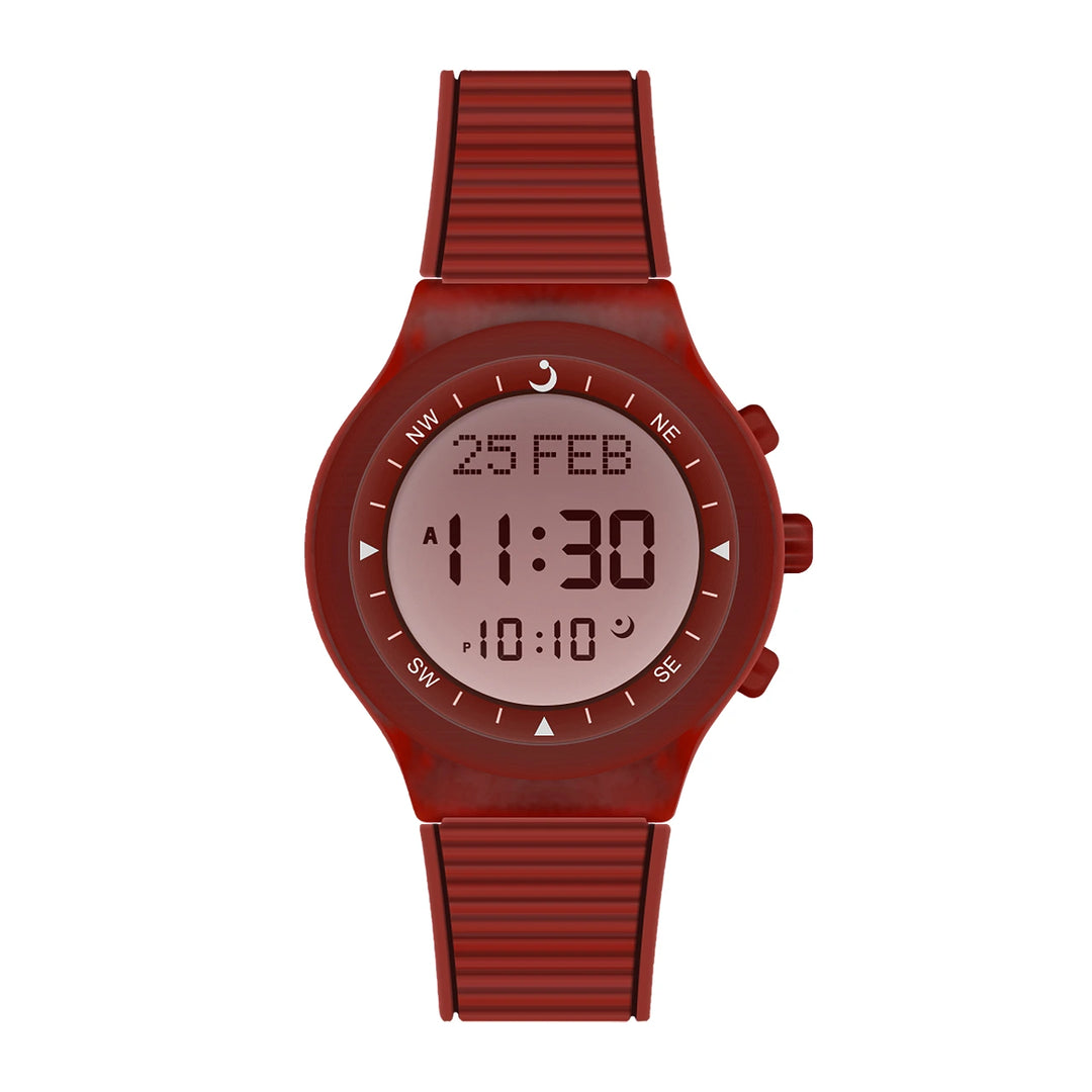Al Fajr Sports Watch: WY-16 red