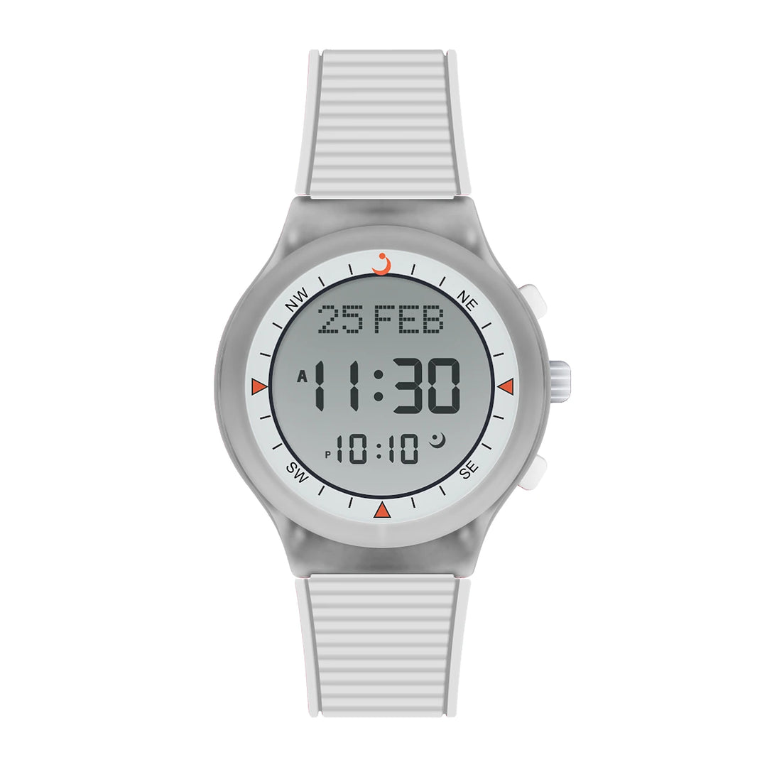 Al Fajr Sports Watch: WY-16 white