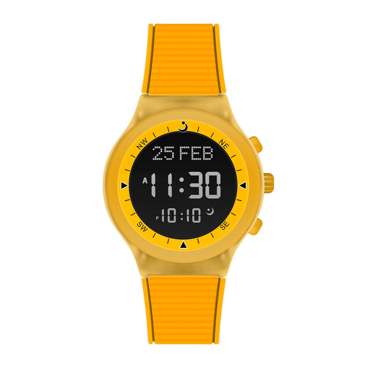 Al Fajr Sports Watch: WY-16 yellow
