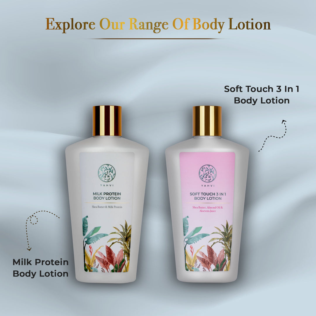 Buy Yahvi Shea Butter &amp; Milk Protein Body Lotion for deep hydration and soft skin. Shop at deensquare.com | Dubai UAE.