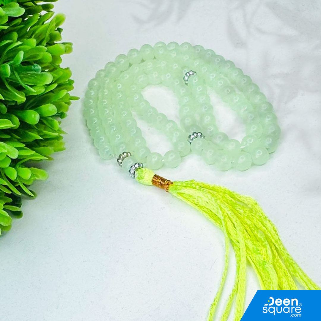 Radium Green Tasbeeh – 100 Beads