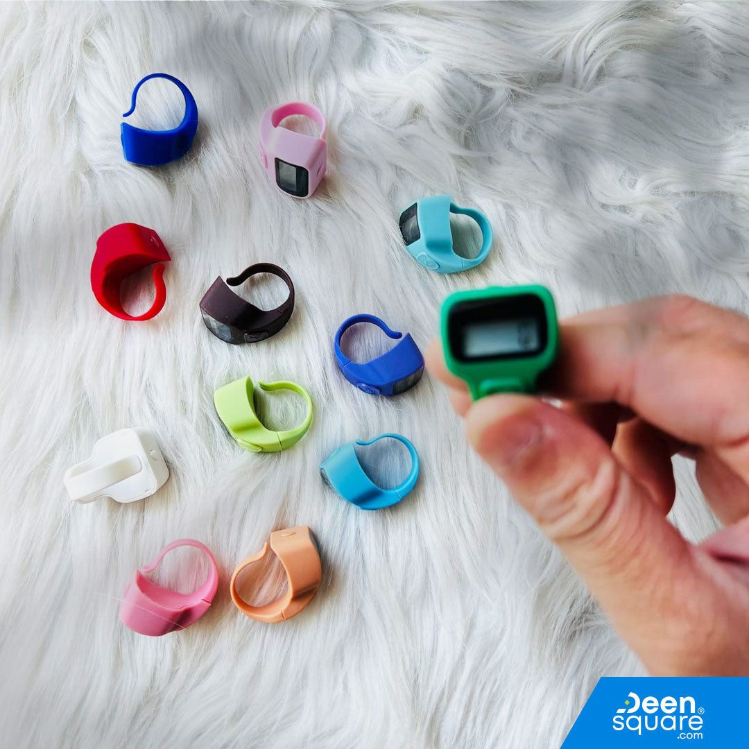 Digital Finger Tasbeeh Counter with Clip