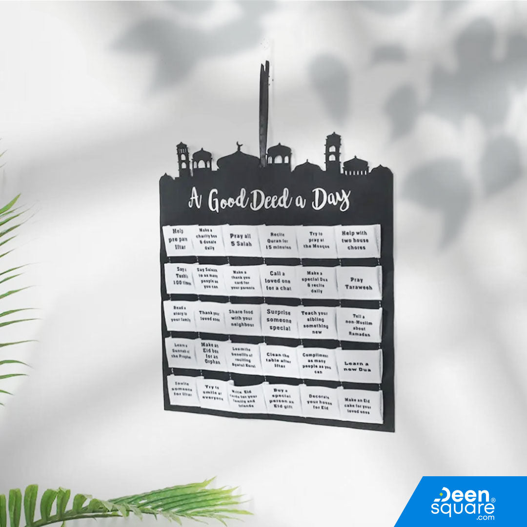 A Good Deed A Day - Felt Ramadan Calendar for Kids