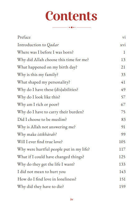 Why Me? Understanding One's Worldly Fate By Omar Suleiman