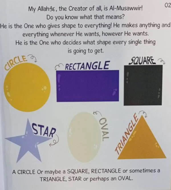 I spy Some Shapes in Allah's World