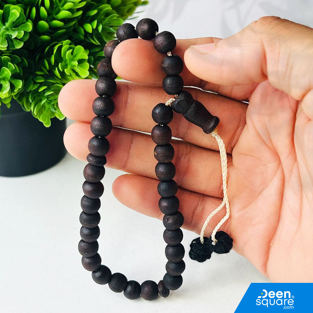 Zaitoon Tasbeeh (Olive Wood Beads) – 33 Beads