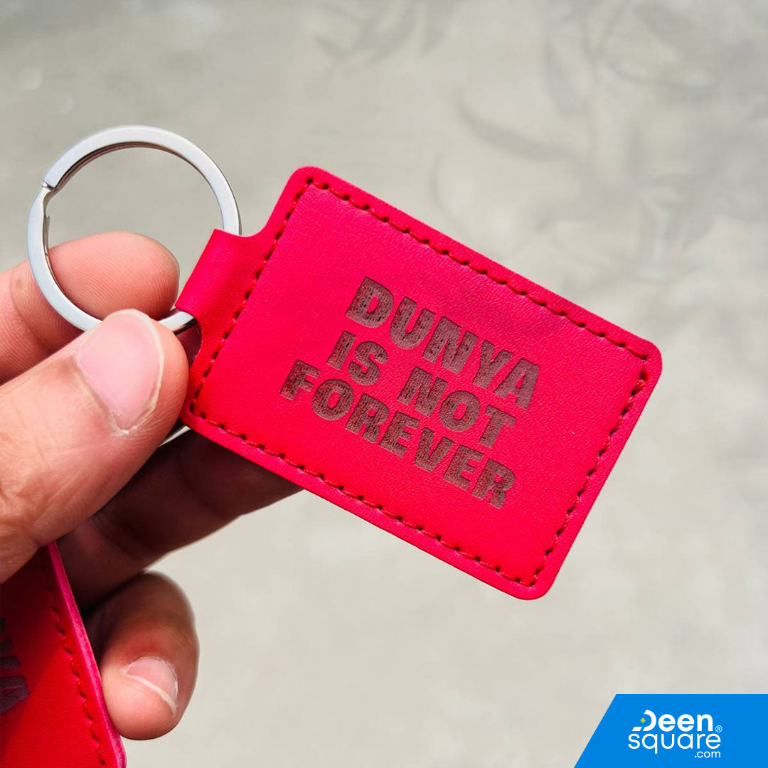 Islamic Keychain – Dunya is Not Forever