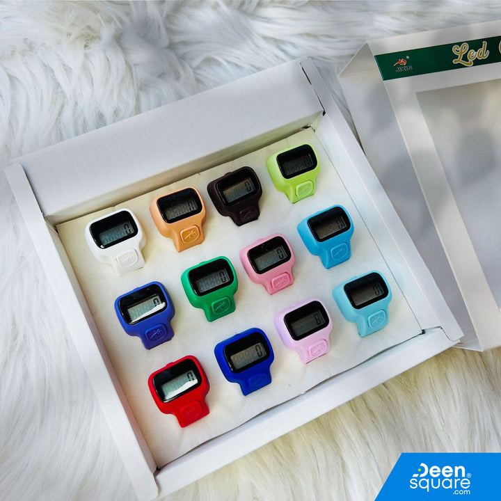 Digital Finger Tasbeeh Counter with Clip