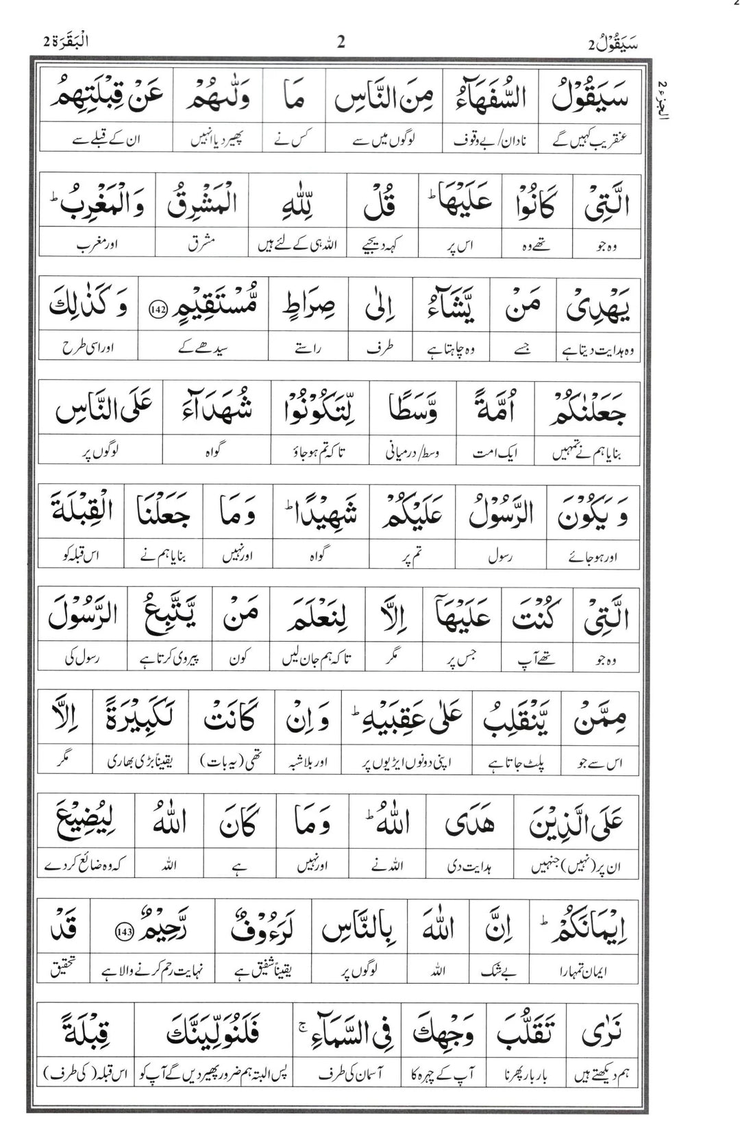 Al Huda White Para Lafzi Tarjuma - Para 2 - Dr. Farhat Hashmi