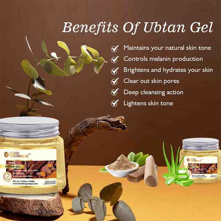 Khadi Organique Ubtan Gel 200g