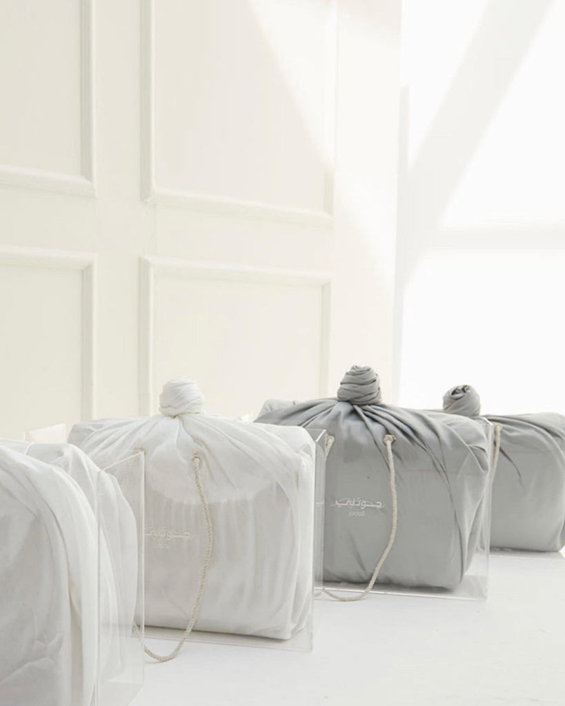 Plain Prayer Mat | Fabric Wrapping & Acrylic Box | Jodali