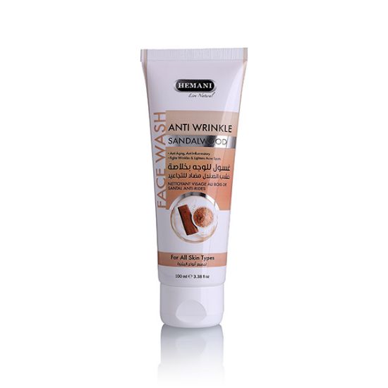 Anti Wrinkle Sandalwood Face Wash 100ml - Hemani