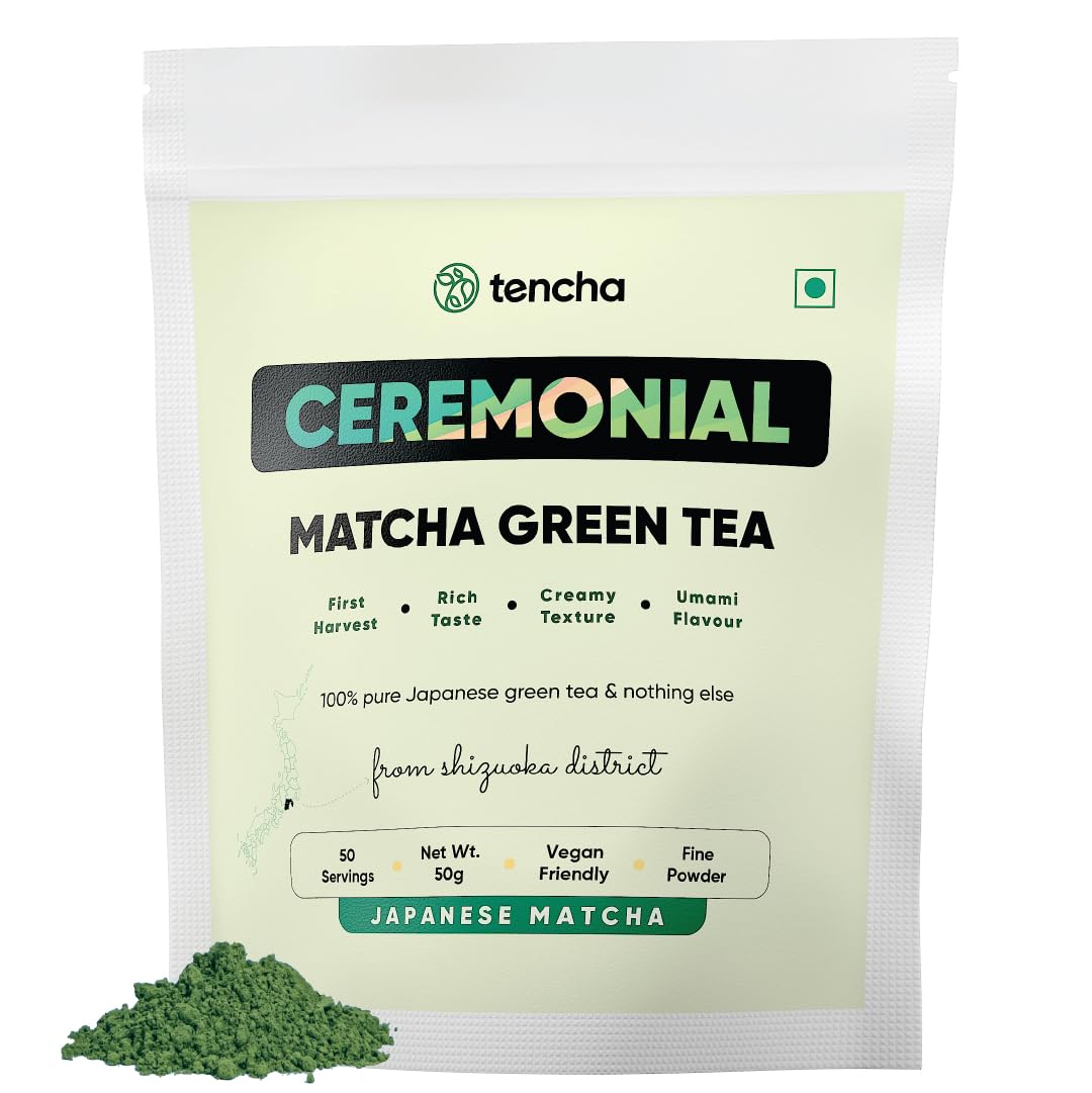 CEREMONIAL MATCHA GREEN TEA 50 GMS Pouch