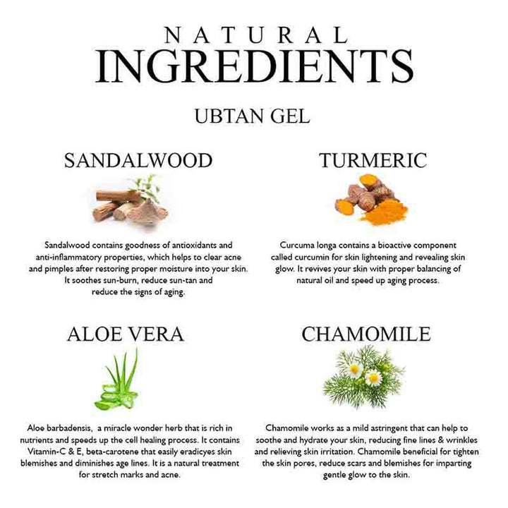 Khadi Organique Ubtan Gel 200g