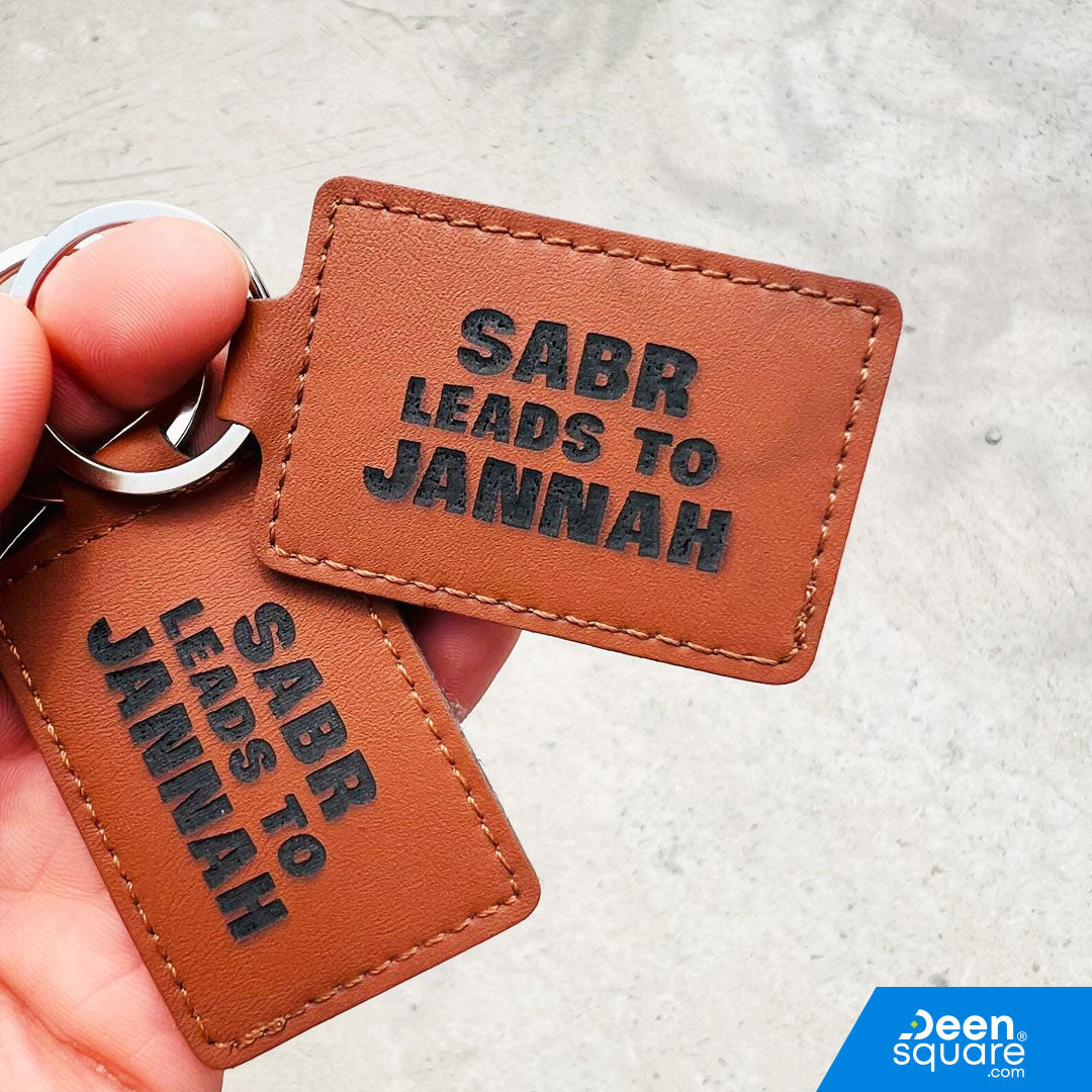 Islamic Keychain – Sabr Leads to Jannah