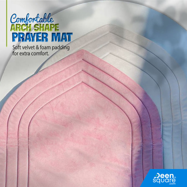 Comfortable Padded Prayer Mat (Arch Shape)