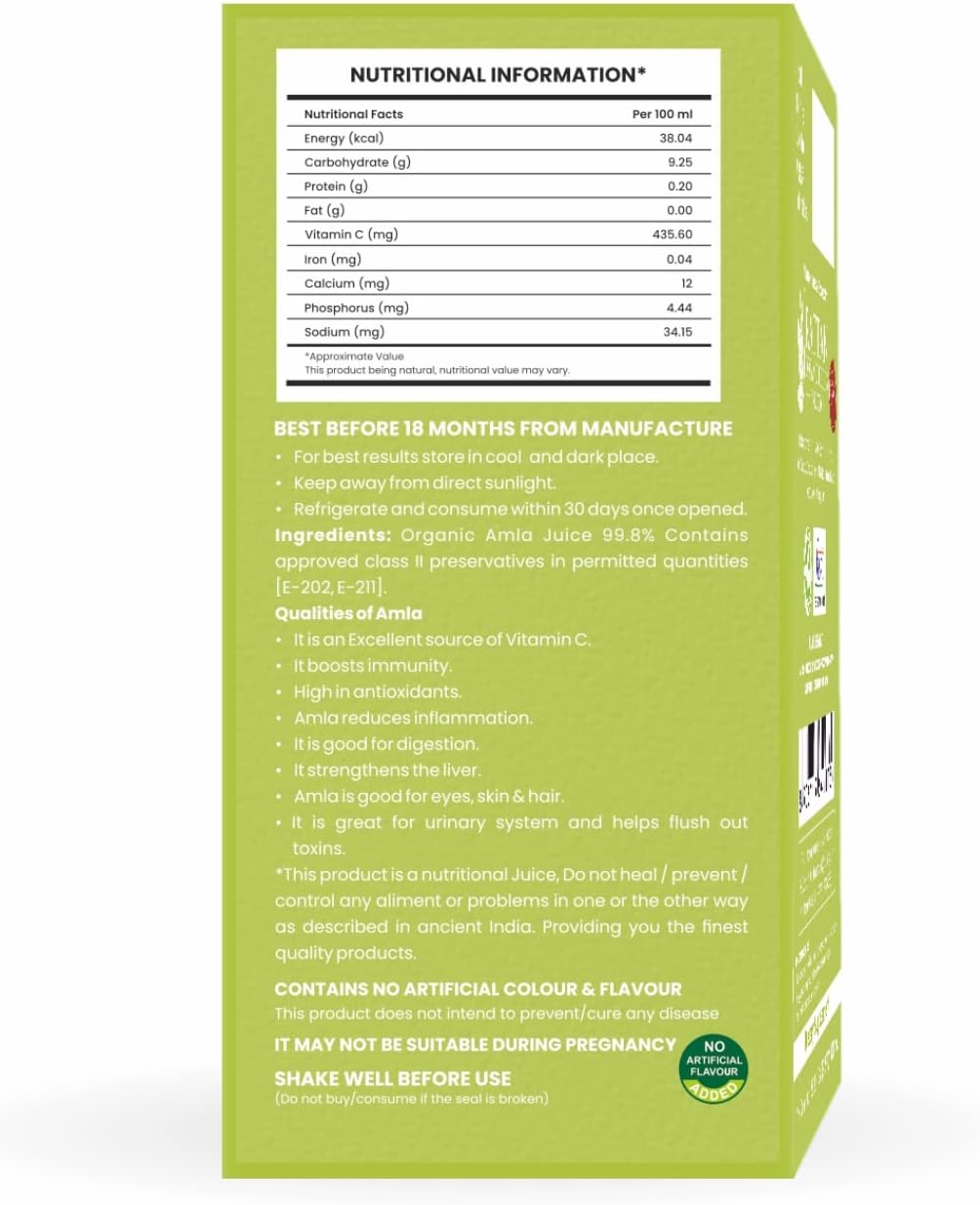 Nutriorg Amla Juice 1000ml