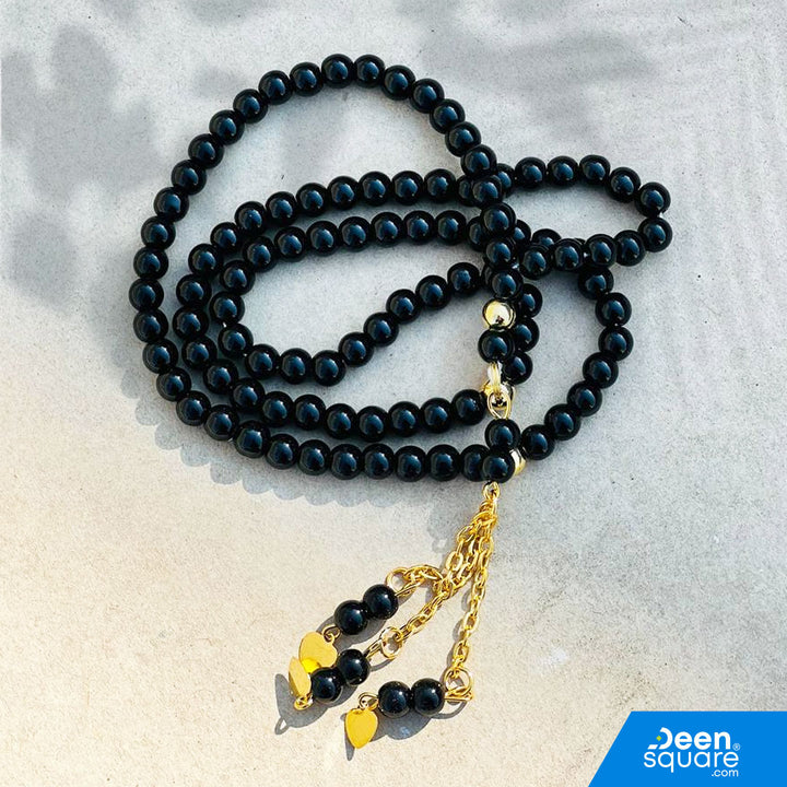 99 Beads Pearl Glass Prayer Beads - Tasbeeh (تسبيح)