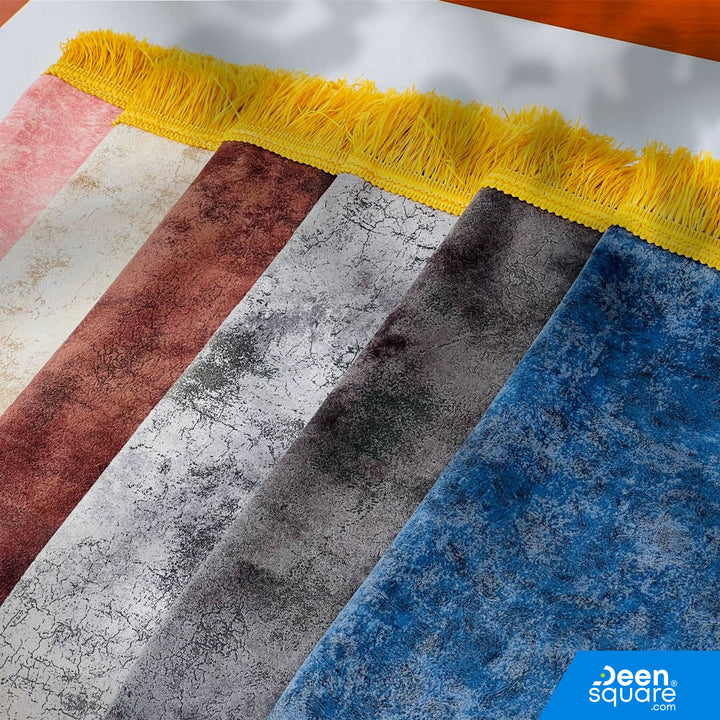 Customized Name Prayer Mat | Personalized Prayer mat (Texture Design) | سجادة صلاة مخصص بالاسم