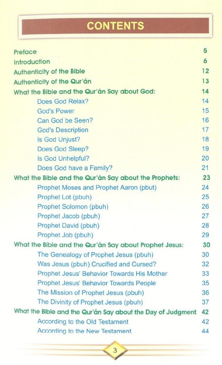 Christianity and Islam According to The Bible and The Quran