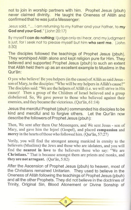 Christianity and Islam According to The Bible and The Quran