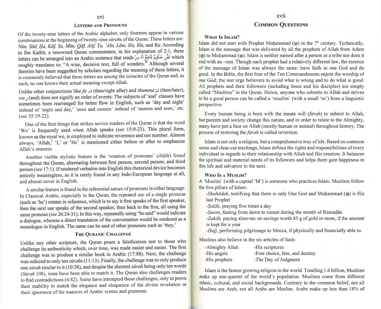 The Clear Quran with Arabic Text Paperback 14 x 21cm