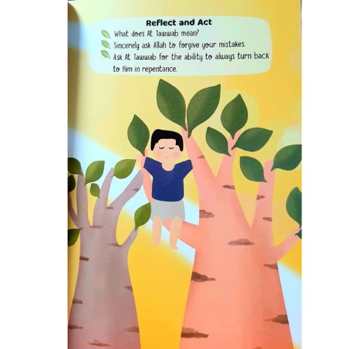 Connecting with Allah - Collection of Poems About the Names of Allah inside pages 3