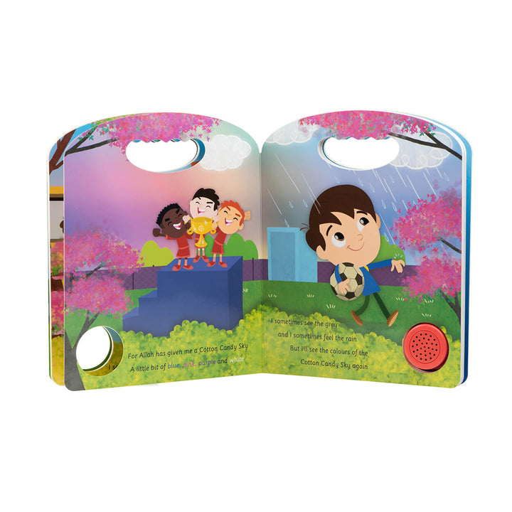 Cotton Candy Sky Sound Book Zain Bhikha Desi Doll Inside Pages