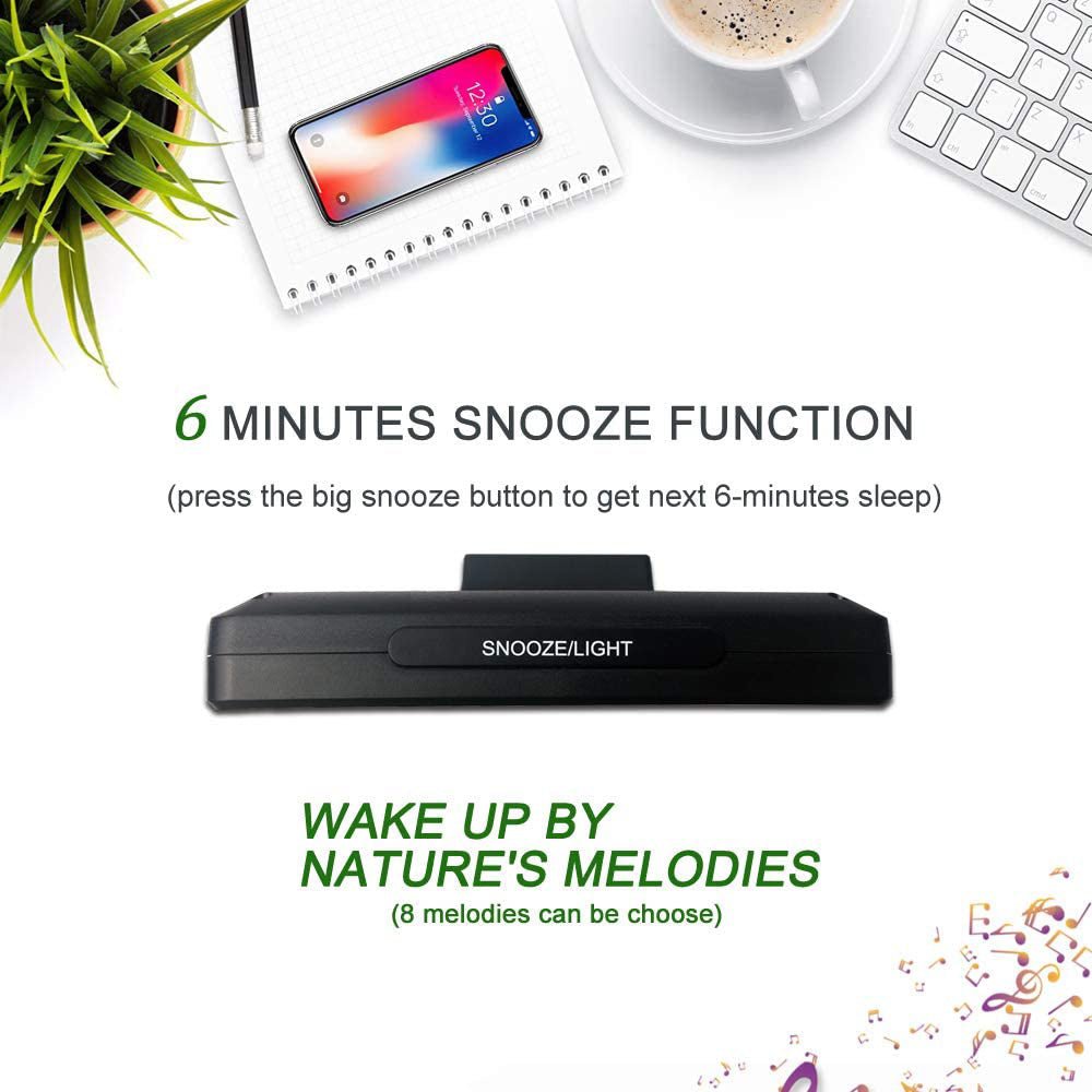 LED Digital Alarm Clock with Date &amp; Temperature Display (Model No: GH-2000)