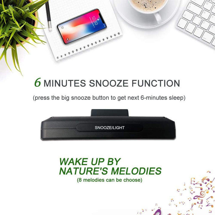 LED Digital Alarm Clock with Date &amp; Temperature Display (Model No: GH-2000)