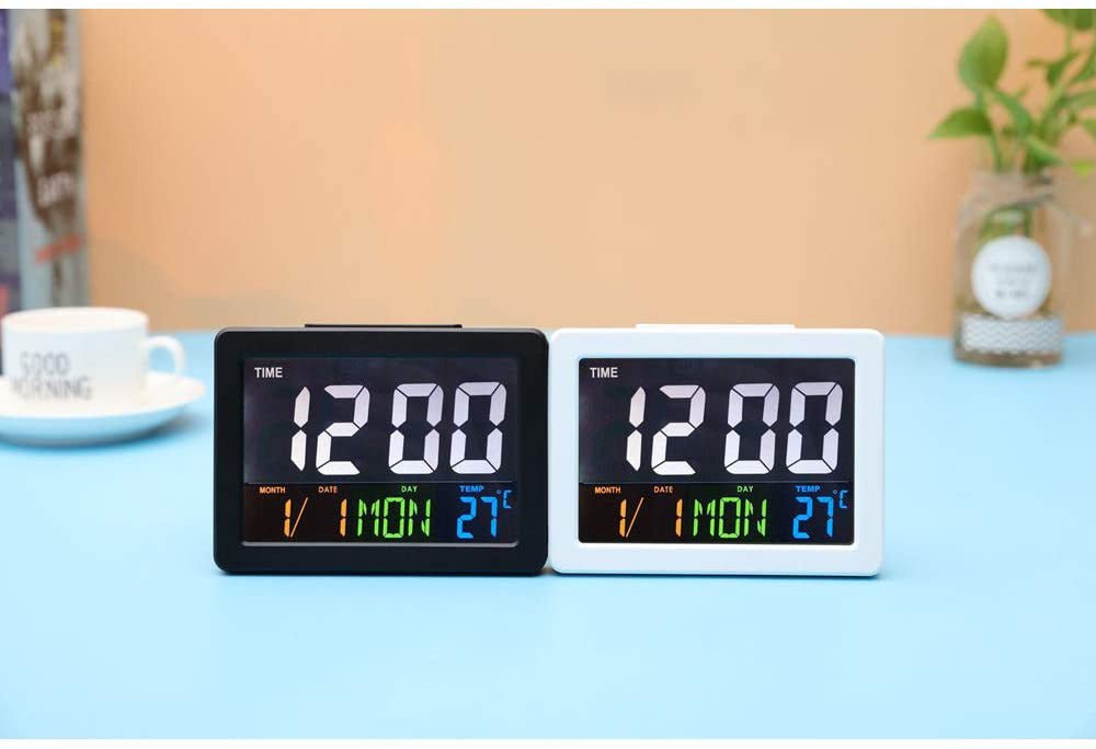 LED Digital Alarm Clock with Date &amp; Temperature Display (Model No: GH-2000)