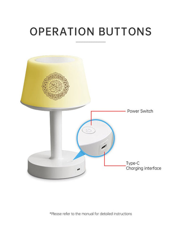 Desk Lamp Quran Speaker – SQ-917