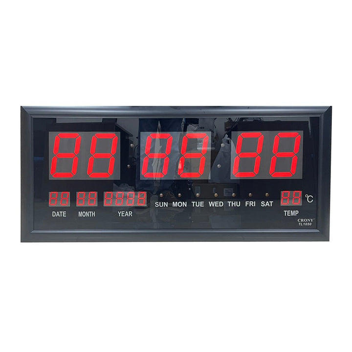 Crony TL-1050 Digital wall Clock with remote control 