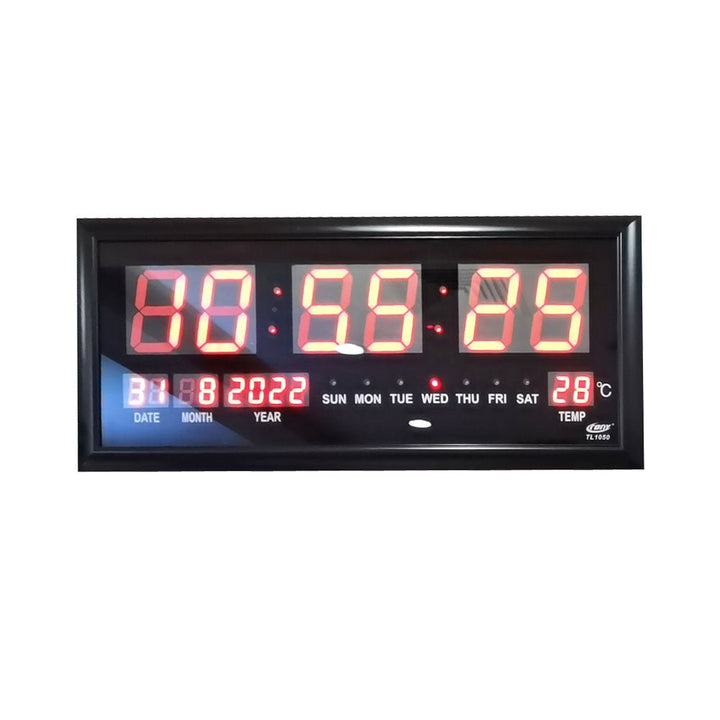 Crony TL-1050 Digital wall Clock with remote control 