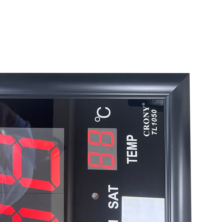 Crony TL-1050 Digital wall Clock with remote control 