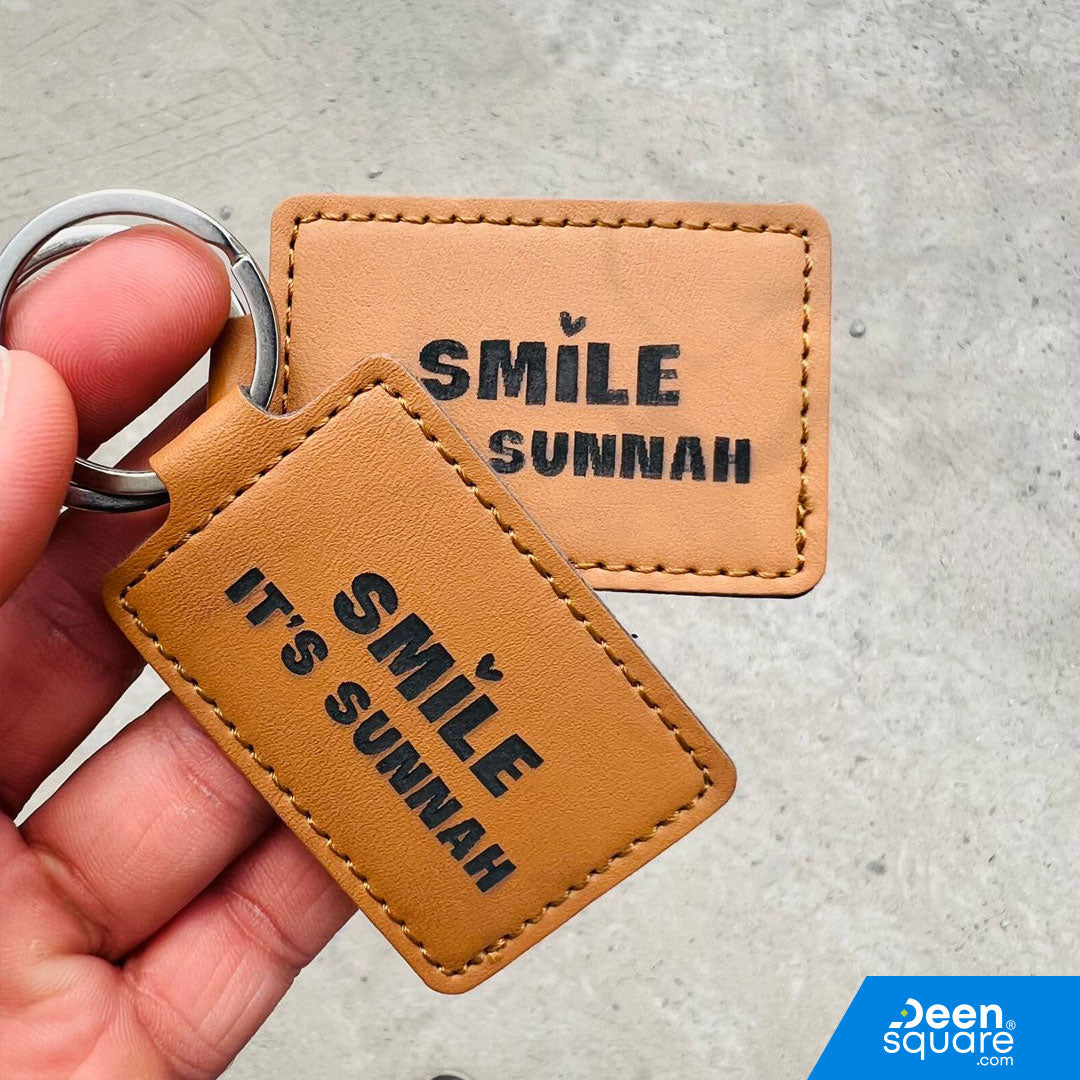 Islamic Keychain – Smile, It is Sunnah