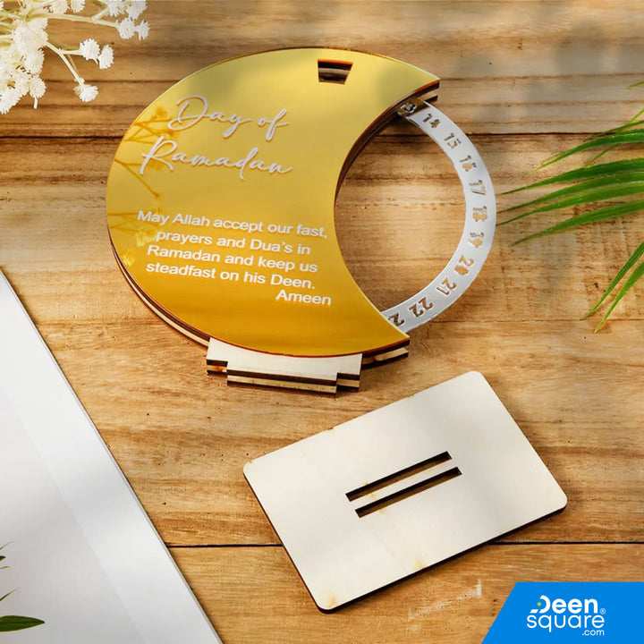 Ramadan Acrylic Countdown Calendar - Round