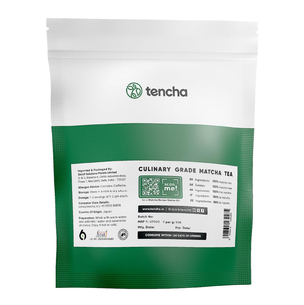 CULINARY MATCHA GREEN TEA 50 GMS Pouch