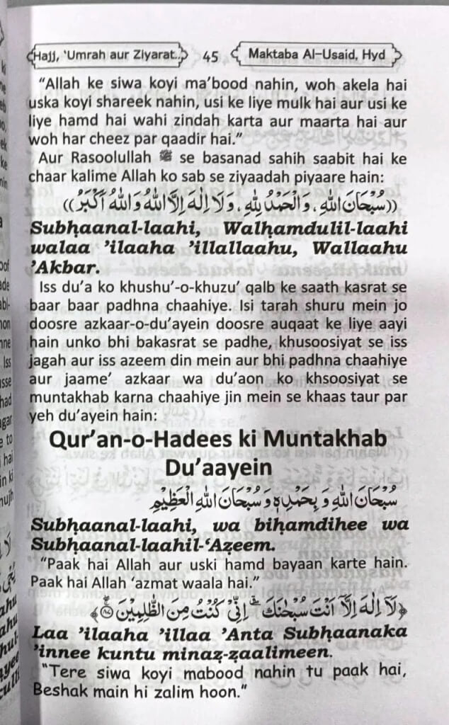 Hajj Umrah aur Ziyaarat - Roman Urdu