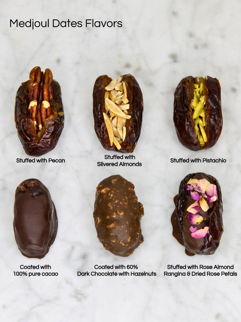 Noor Flat Box Treats – Luxury Dates &amp; Chocolate Gift Box co Chocolat