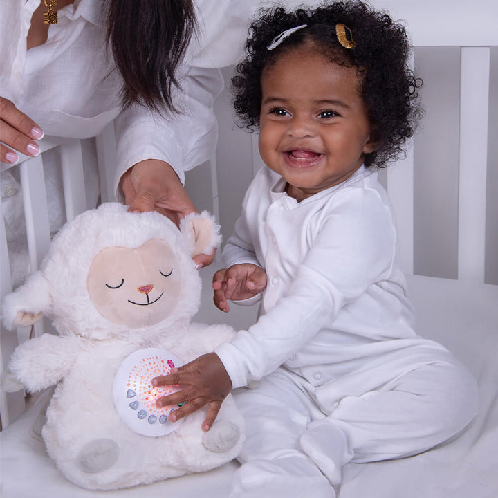 Rechargeable Desi Doll Sheepy the Sleepytime Sheep – baby sleep toy Dubai & UAE