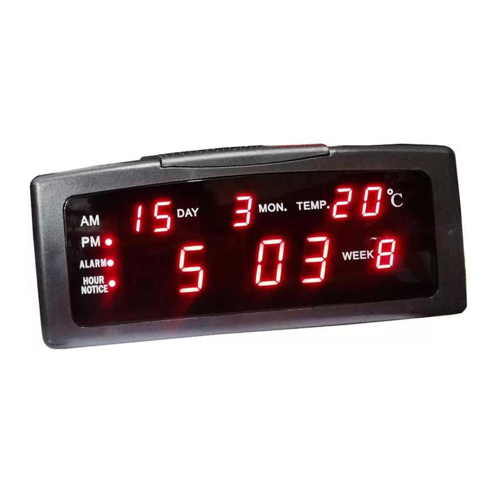 Buy ZXTL-13A Digital LED Table Clock at deensquare.com Dubai | UAE. Features voice timekeeping, alarm, temperature display &amp; large LED screen.