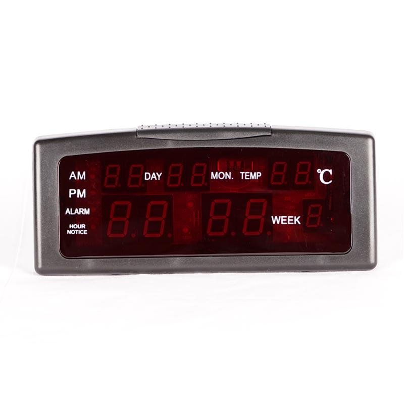 Buy ZXTL-13A Digital LED Table Clock at deensquare.com Dubai | UAE. Features voice timekeeping, alarm, temperature display &amp; large LED screen.