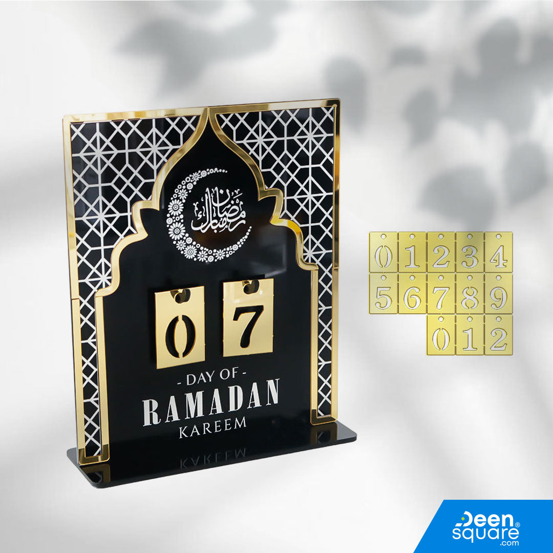 Ramadan Countdown Calendar (Rectangle Shape)