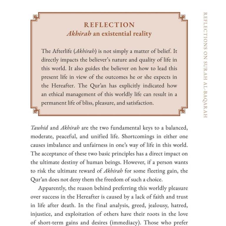 Reflections on Surah Al-Baqarah: A Thematic Commentary
