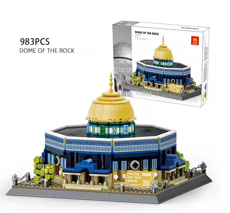 The Dome of The Rock Jerusalem Building Blocks 983pcs (Qubbat al-Sakhra)